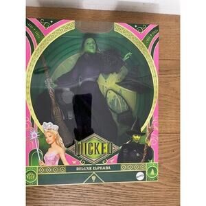 COLLECTIBLE Wicked Movie DELUXE Elphaba Fashion Doll MISPRINT wicked.com